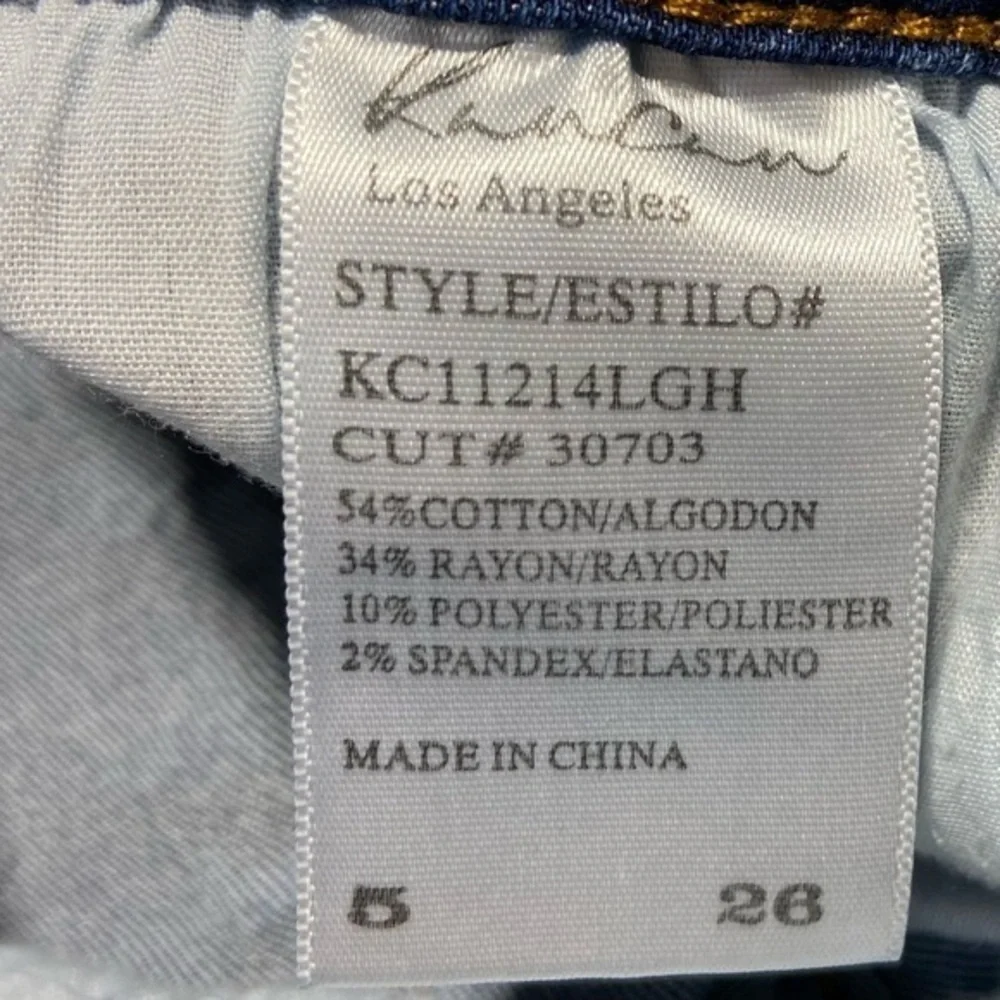 KanCan 5/26 Women’s Mid Rise Skinny‎ Jeans KC11214LGH Light Wash Stretchy
